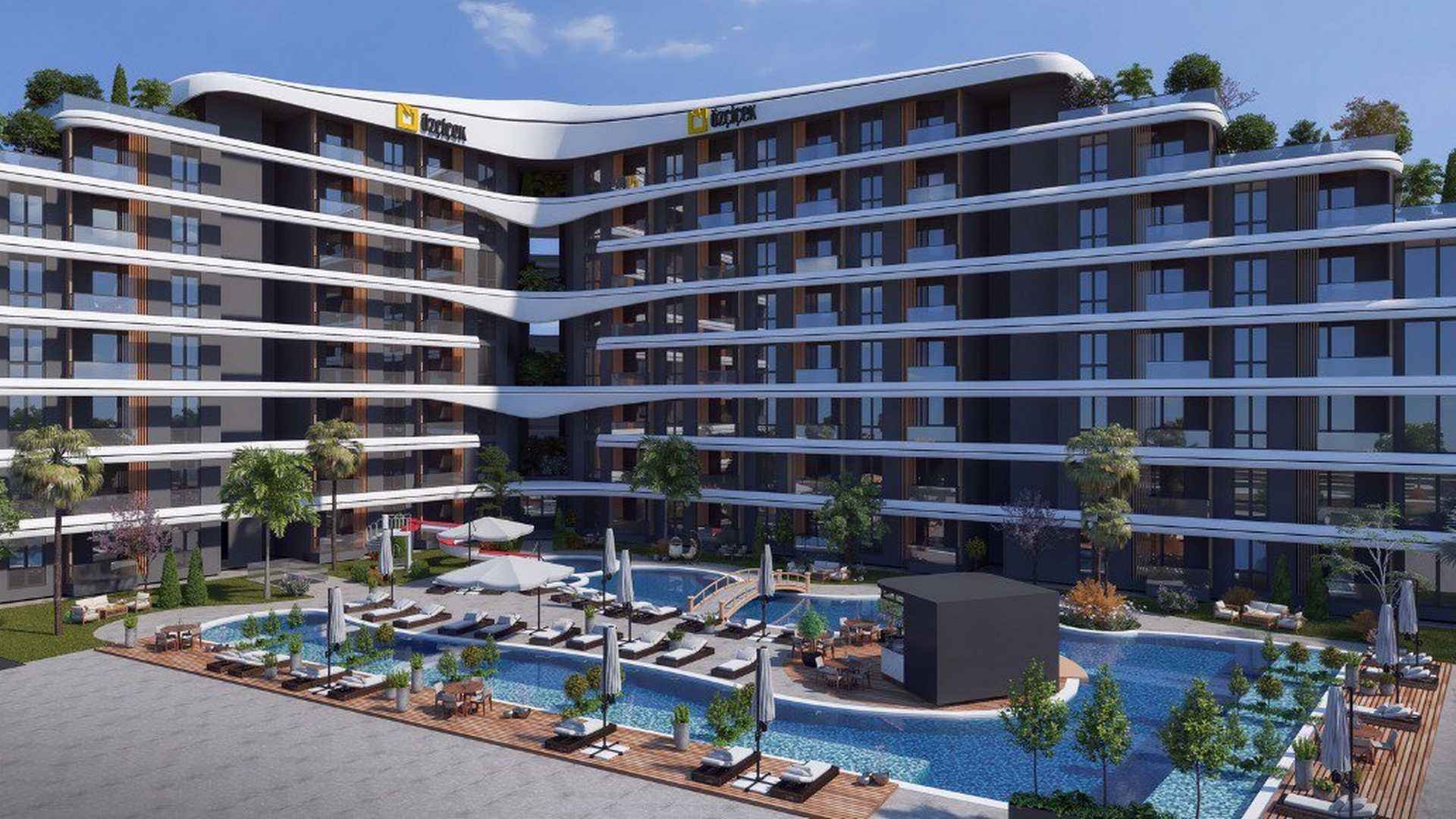 1 bedroom Apartment in Exclusive properties for sale in Antalya for investment and living No. 11020