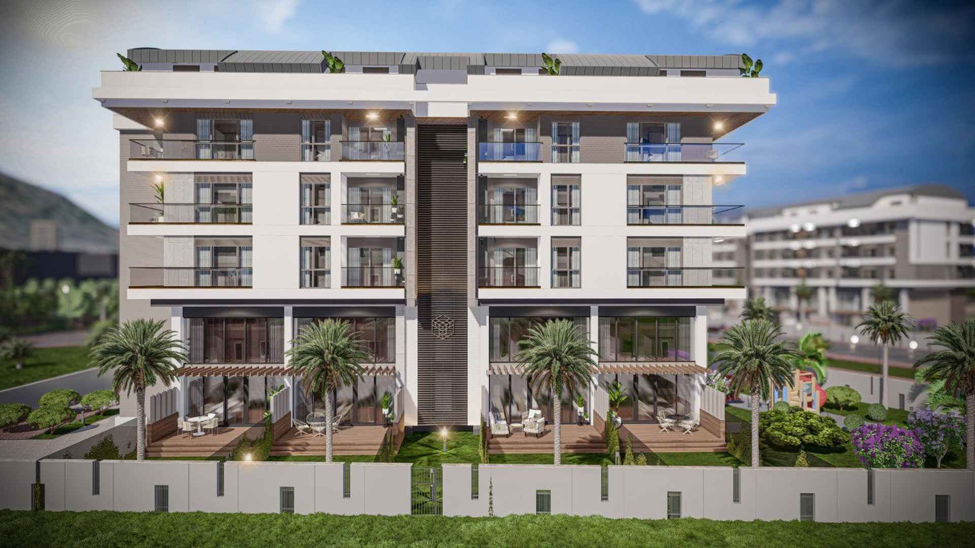 1 bedroom Apartment in Exclusive properties for sale in Antalya for investment and living No. 11021